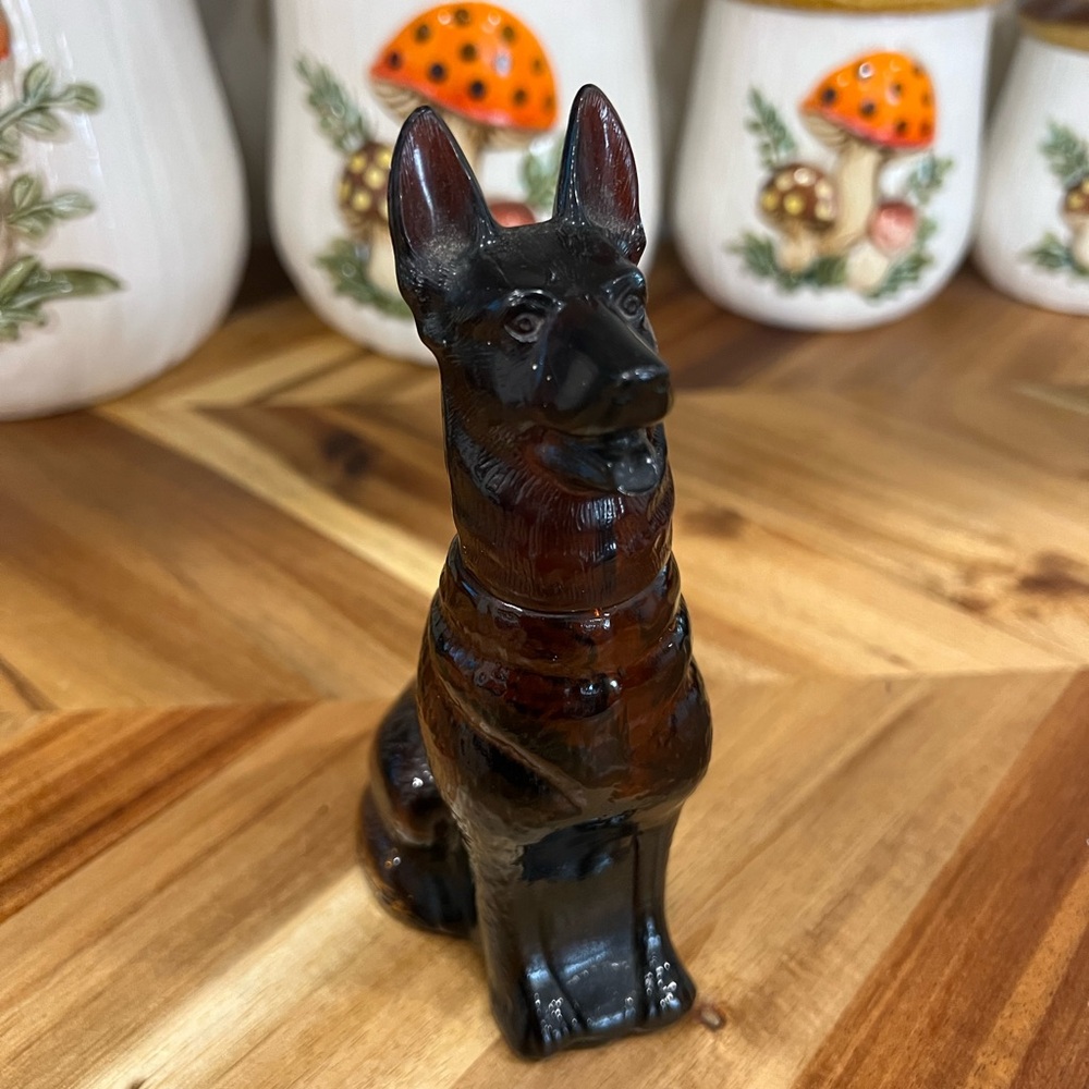 Avon Black and Brown Dog Figurine